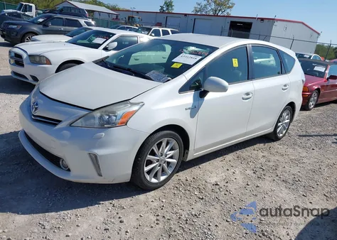 2012 Toyota Prius V Five из США, поврежденный, VIN JTDZN3EU8C3112845